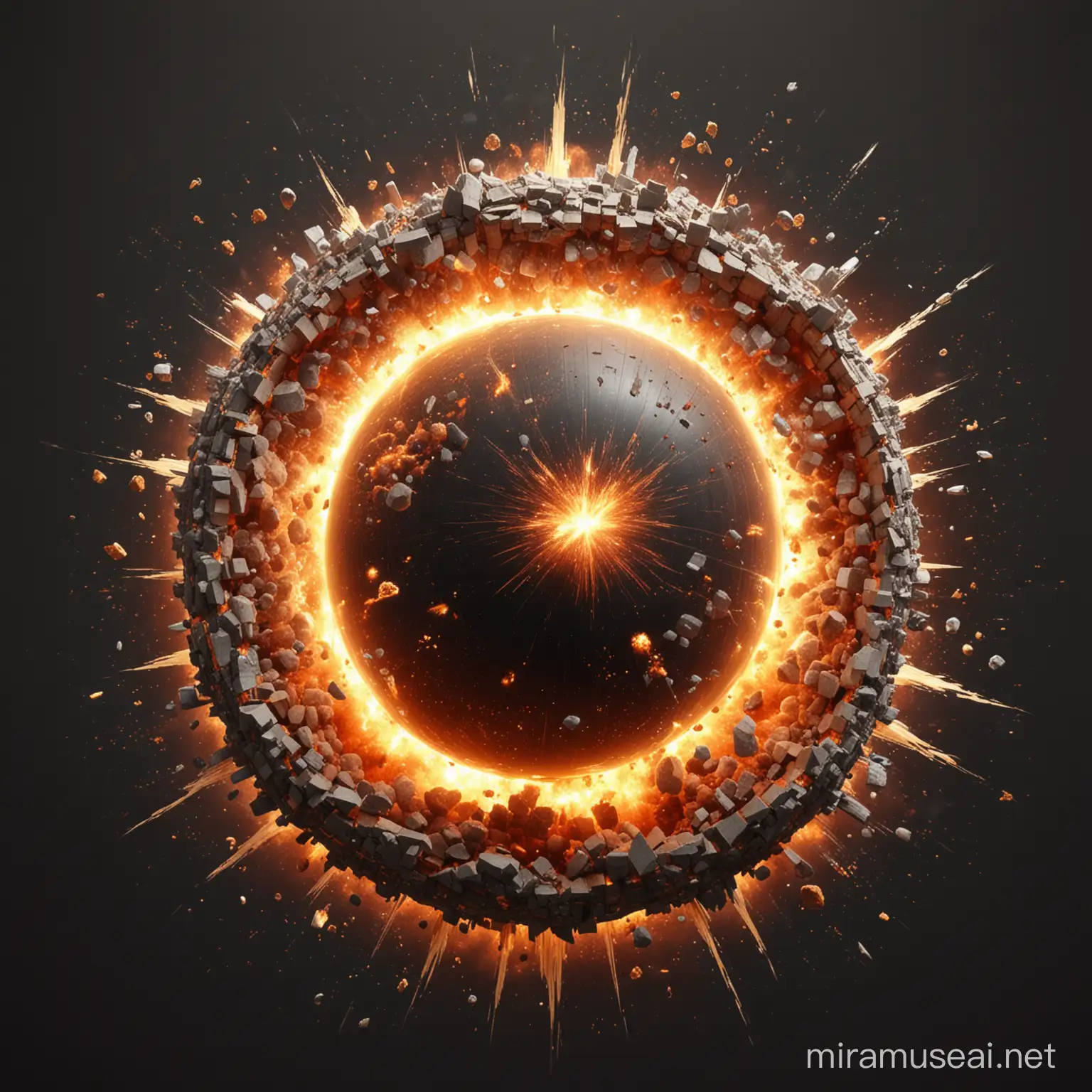 explosion, circle, png, explosion inside orb, explosion inside ball
