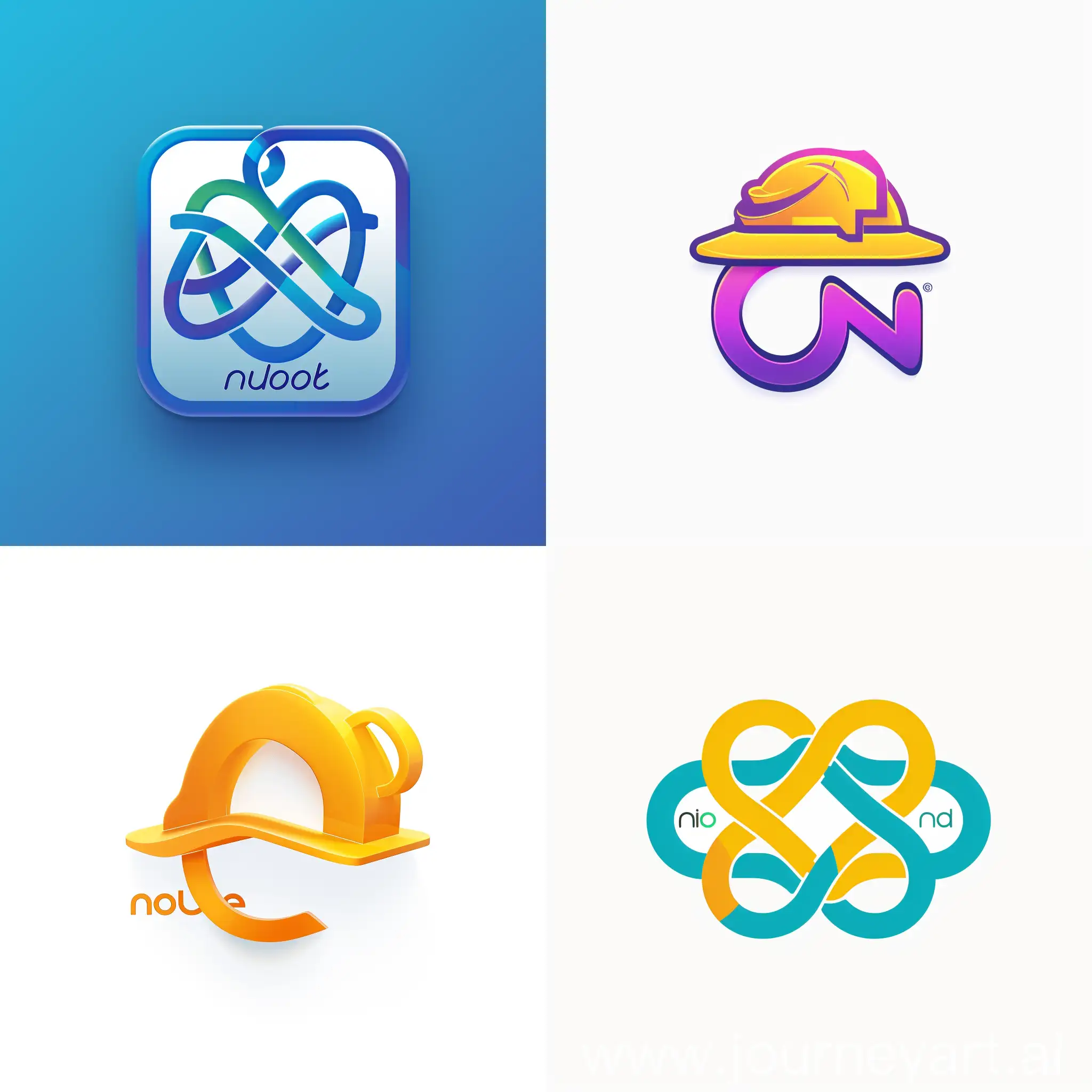 create a company logo called noodle for an engineering software app in the construction industry