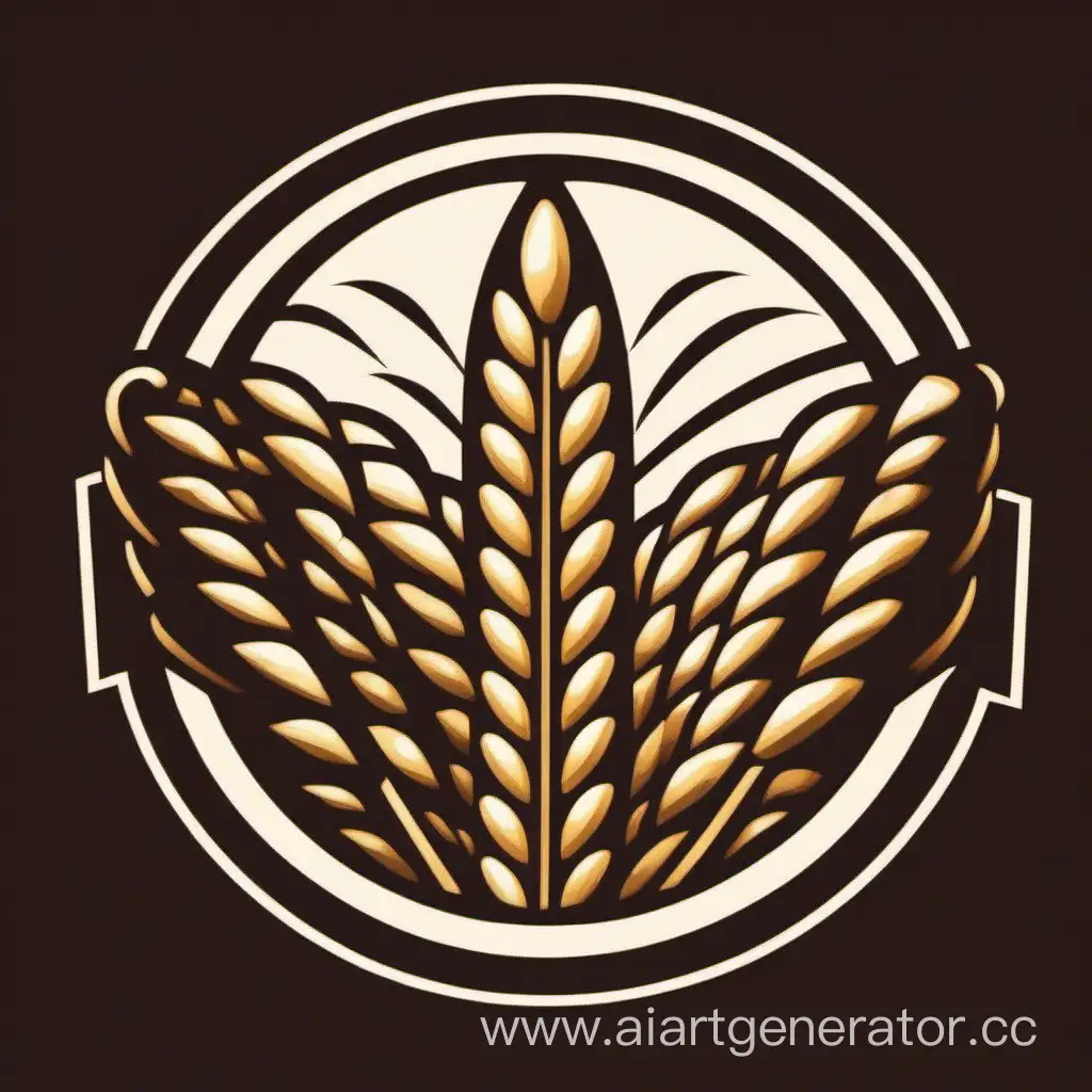 Логотип зерновой компании