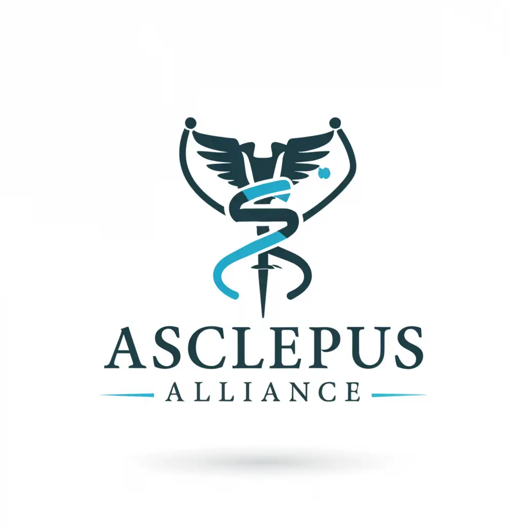 a logo design,with the text "Asclepius Alliance", main symbol:Doctor,Moderate,be used in Medical Dental industry,clear background