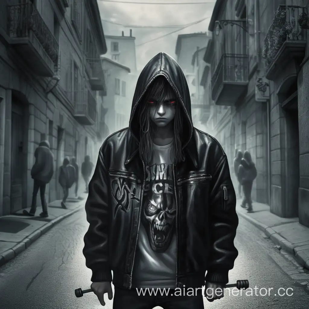 street, adolescence, mystery, atmosphere, anger, metal music