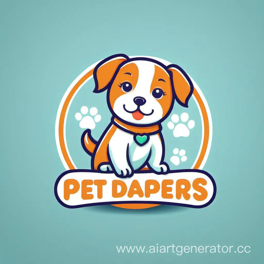 Happy-Pets-in-Diapers-Logo-Design
