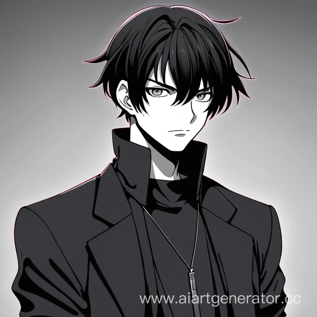 Mysterious-Anime-Character-in-Black-Attire