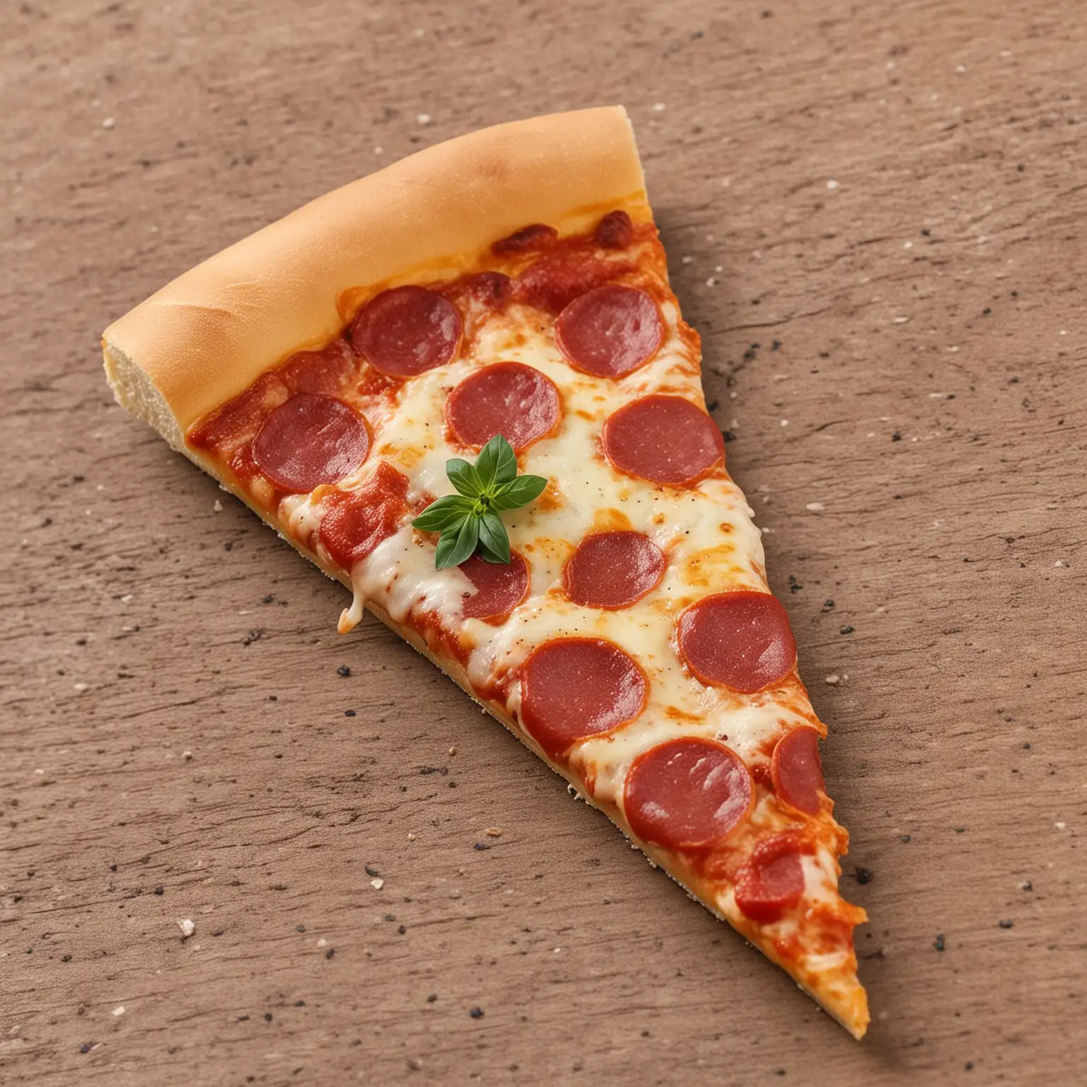 Delicious Slice of Pizza with Fresh Toppings