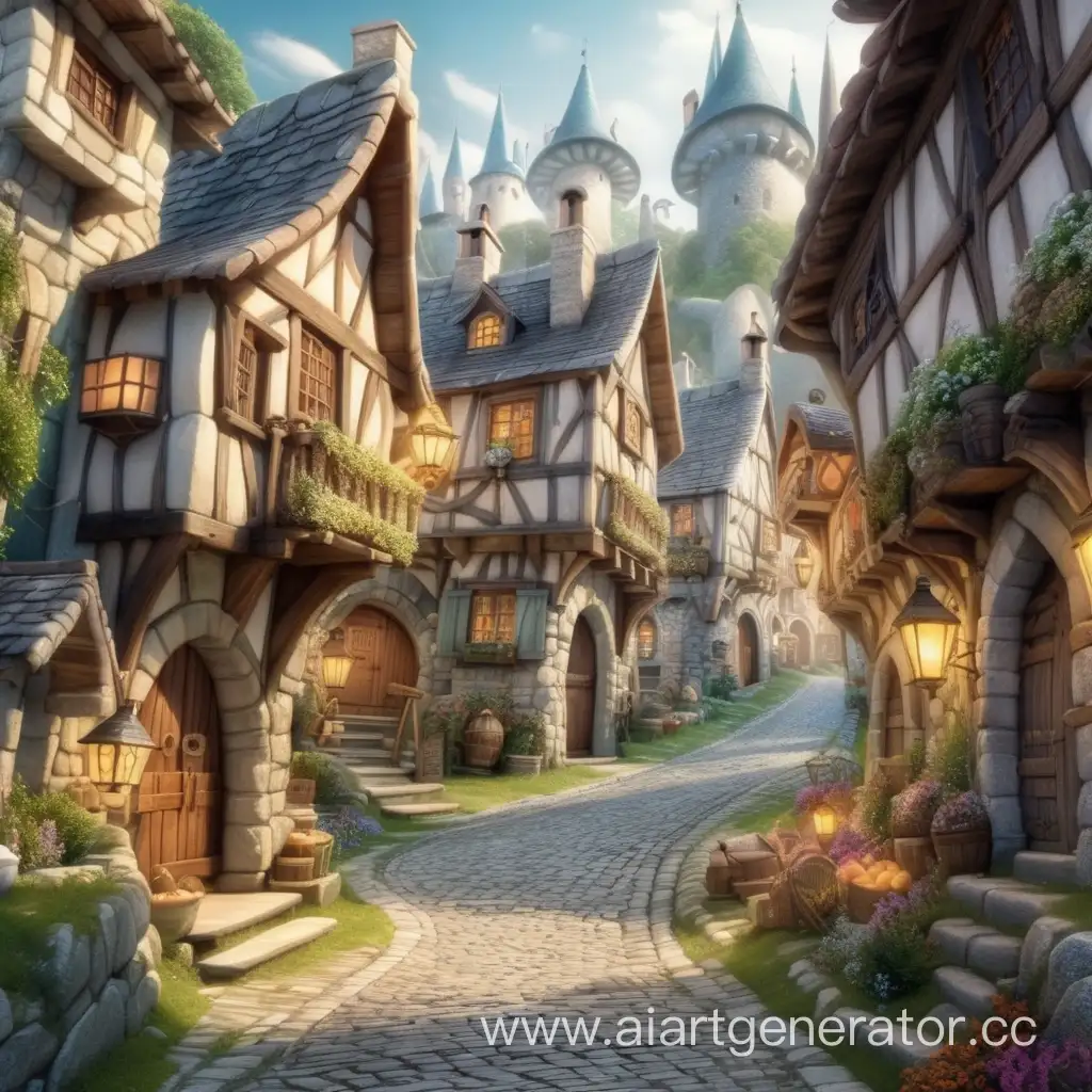 Enchanting-Streets-of-a-Fantasy-Village