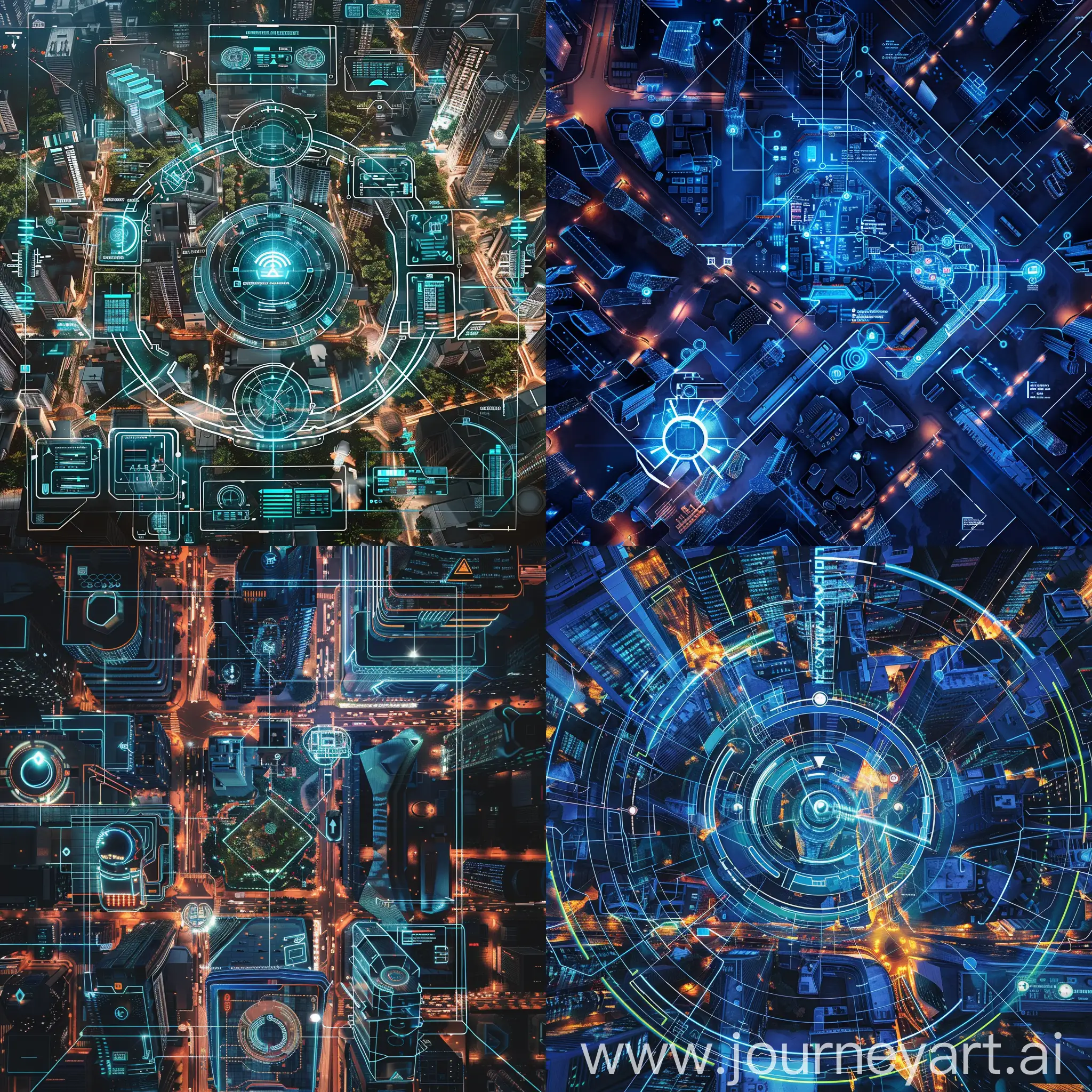 Futuristic-Cityscape-Aerial-View-Map-with-Advanced-Technology-Elements