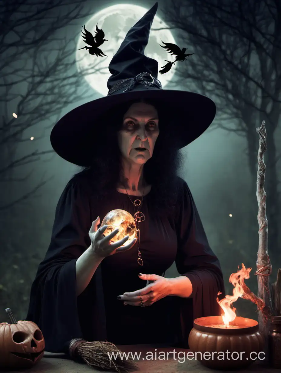 Ведьма, ведающая мать