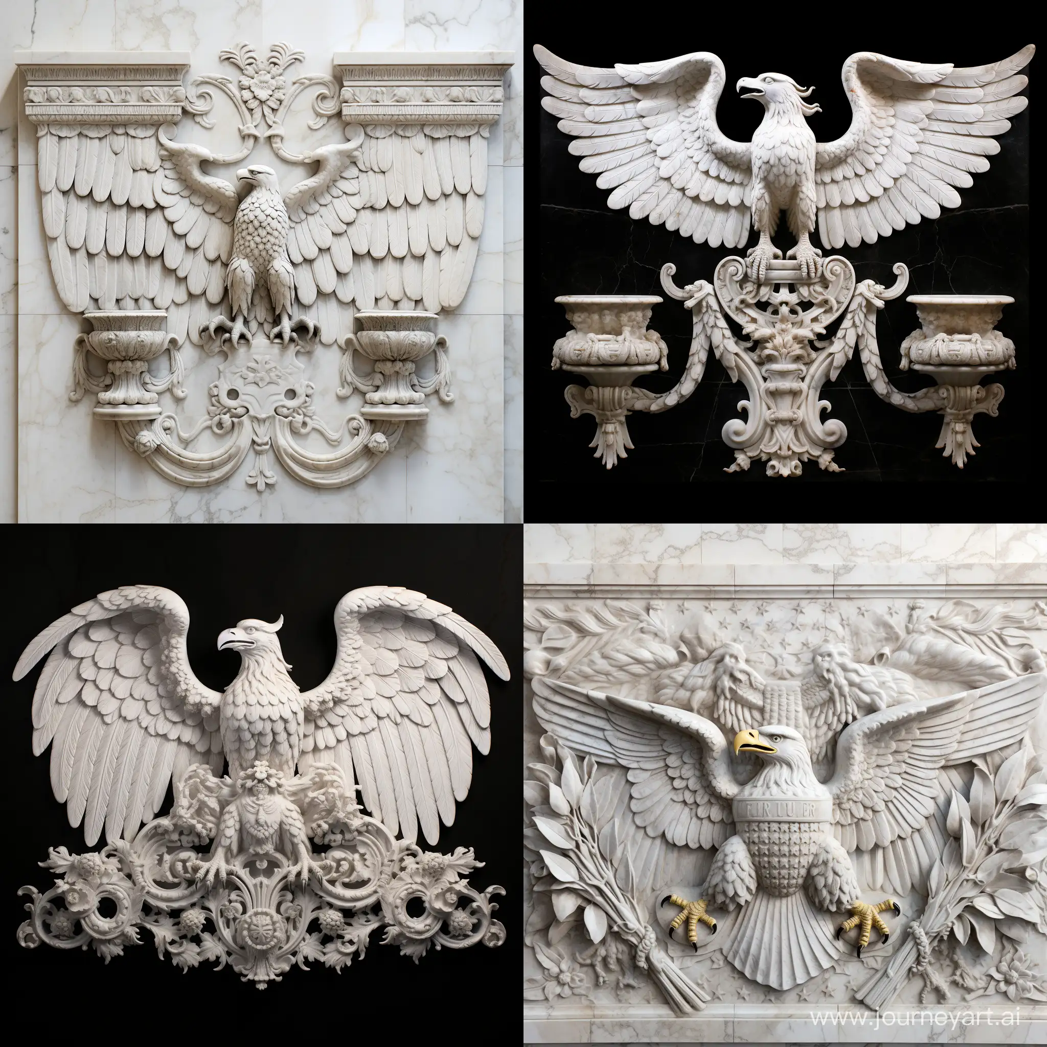 Exquisite-TwoHeaded-Eagle-Relief-Marble-Wall-Fountain