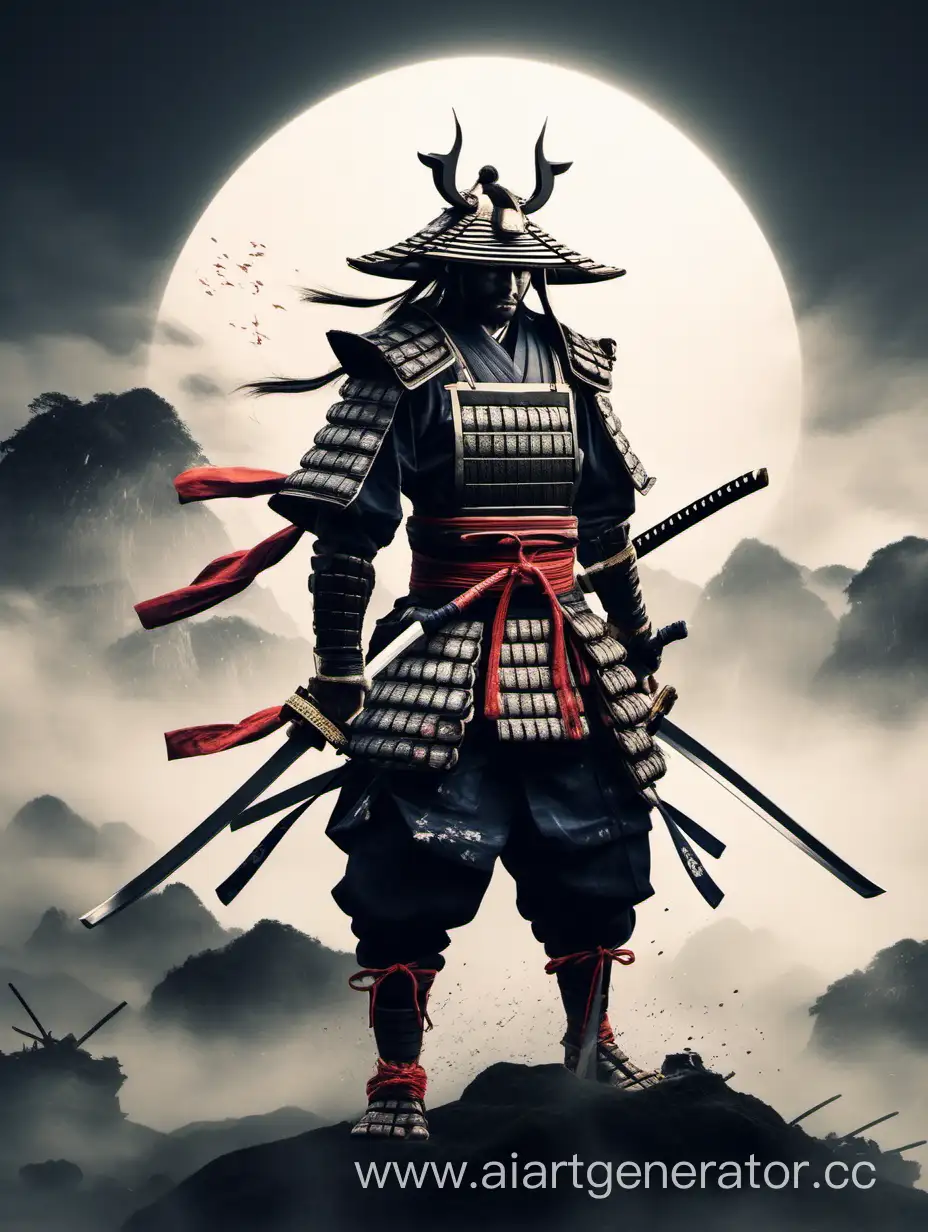 Traditional-Samurai-Warriors-Engaged-in-Martial-Arts-Training
