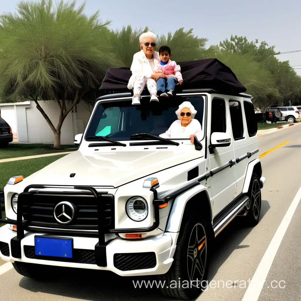 Mazhor-Riding-GWagon-with-Grandma-on-Hood