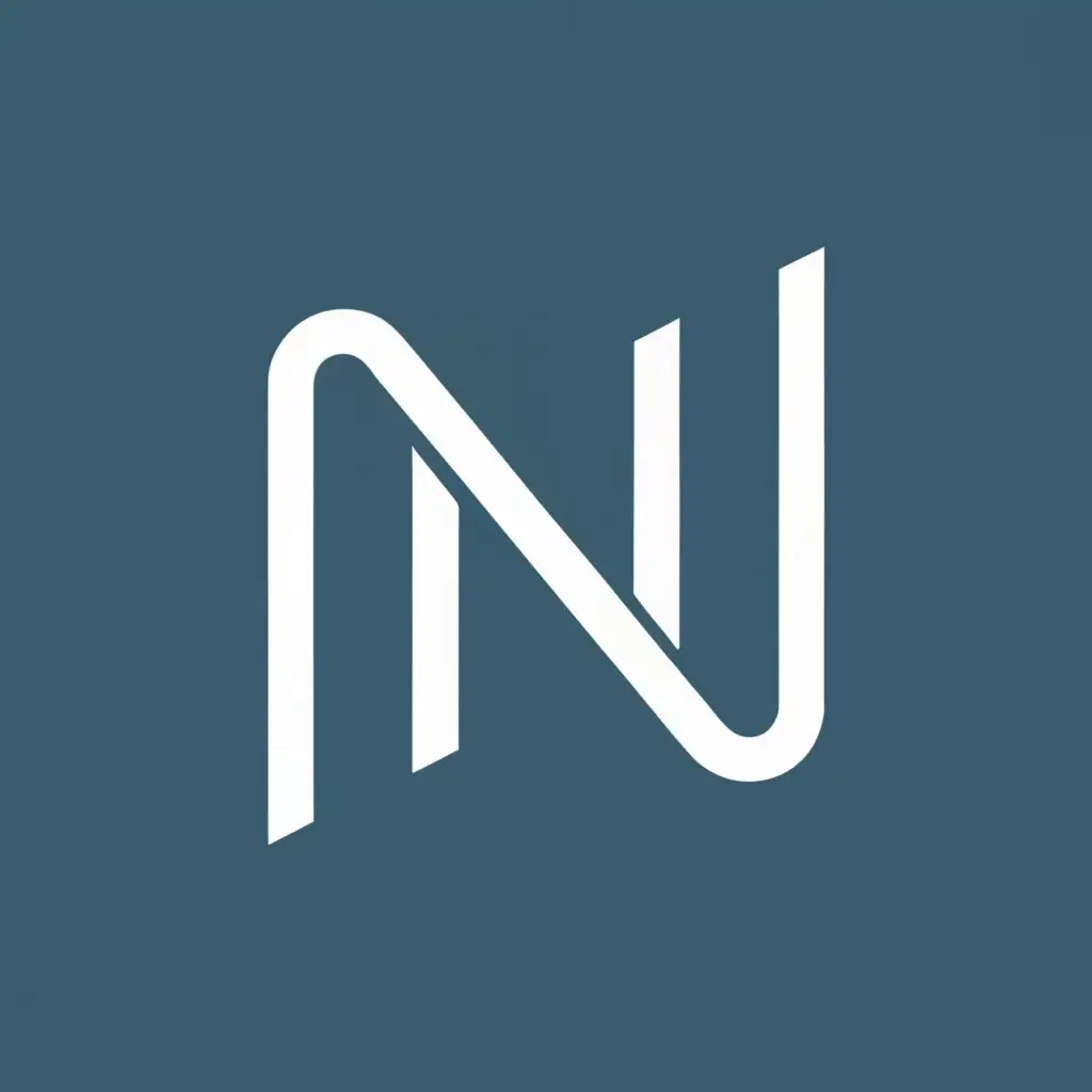 logo, NN, with the text "NN", typography, be used in Education industry