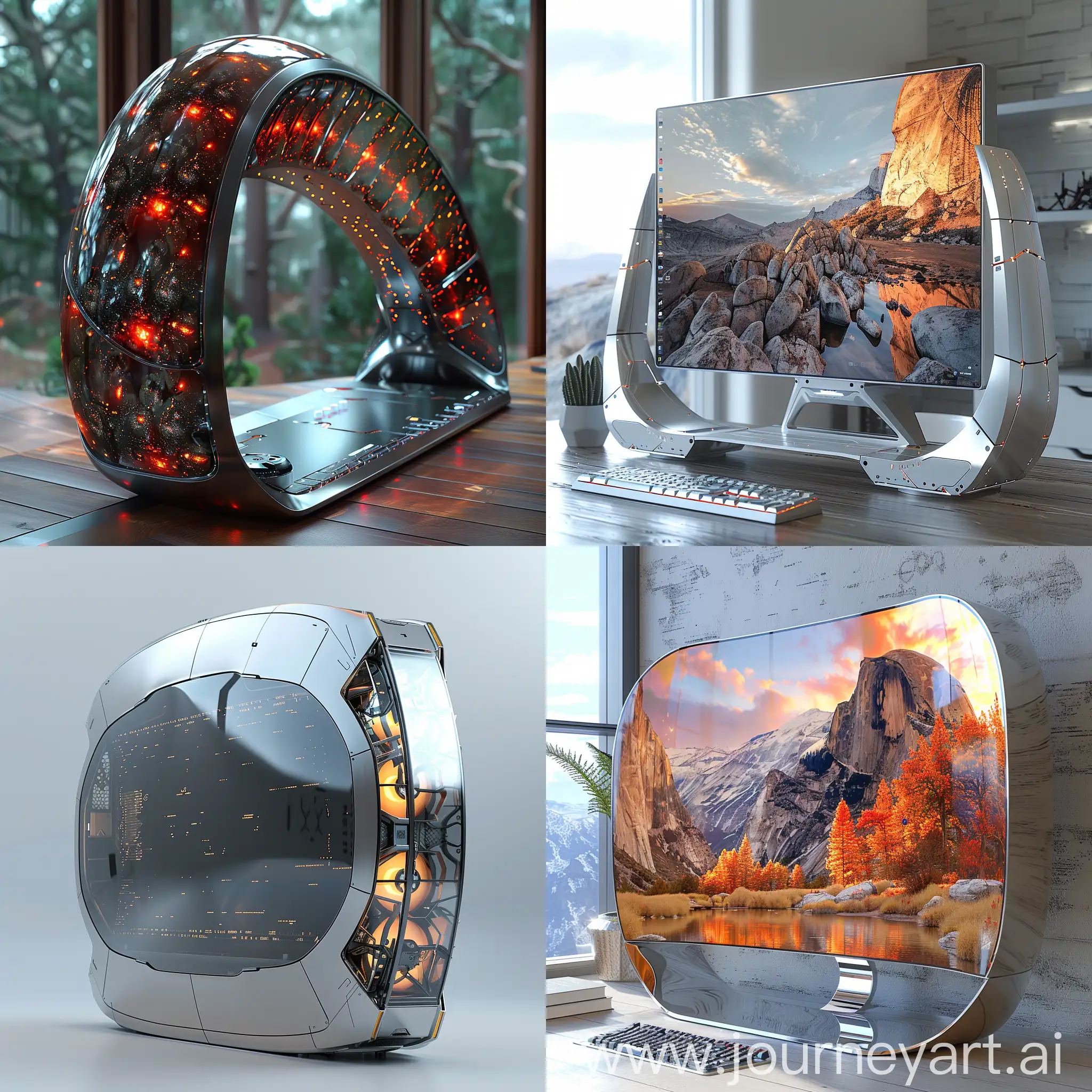 Futuristic-Stainless-Steel-PC-Monitor-with-Smart-Materials