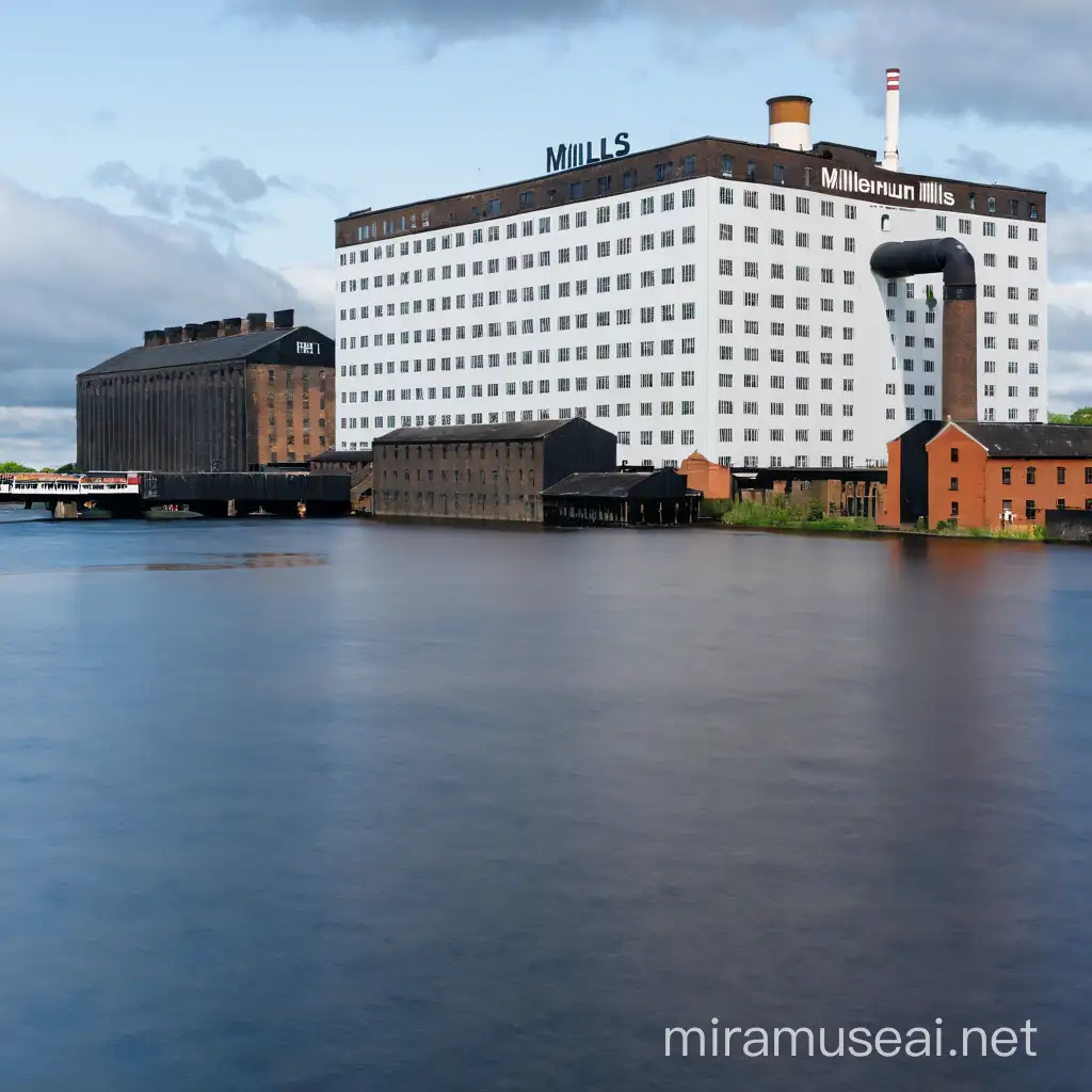 Urban Decay Millennium Mills Abandoned Industrial Complex