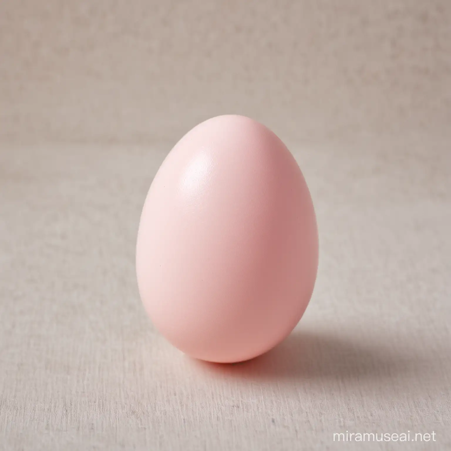 Delightful Pink Easter Egg with Spring Blossoms