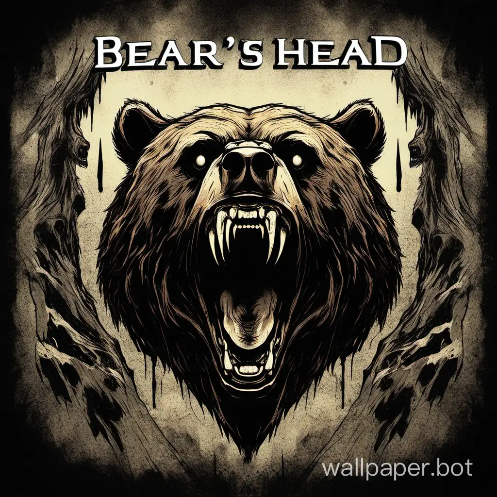 Bear's head, rage