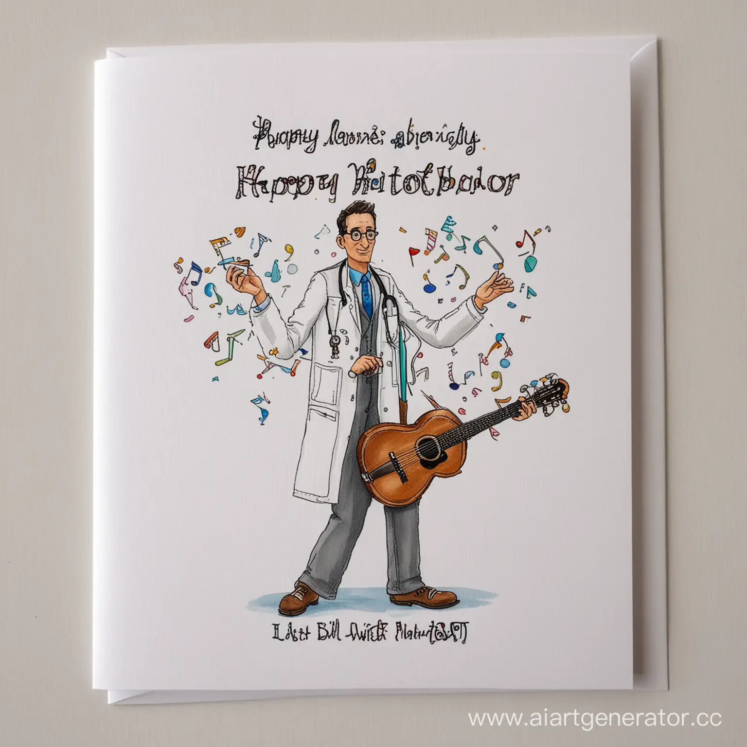 Celebratory-Birthday-Card-for-a-Multitalented-DoctorMusician