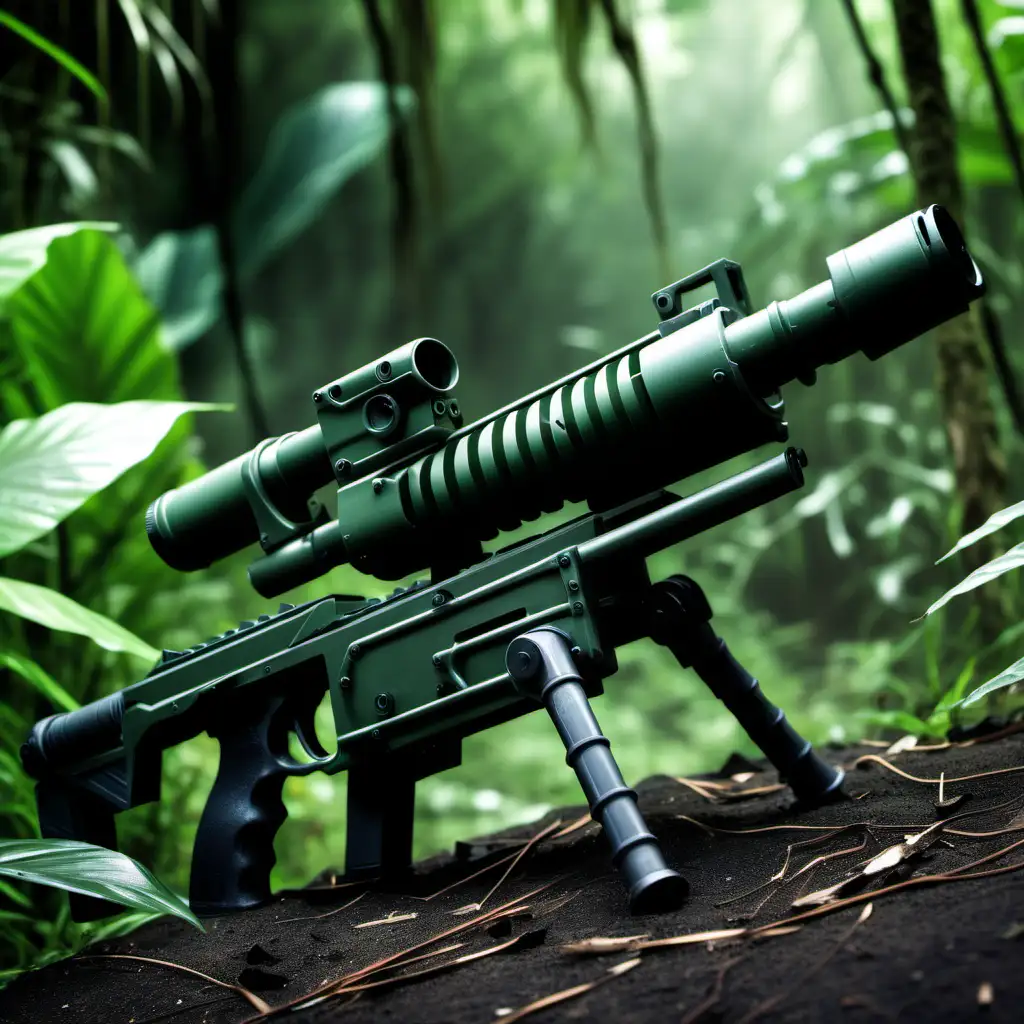 Jungle Hornet Mini Gun Targeting Smaller Firearms