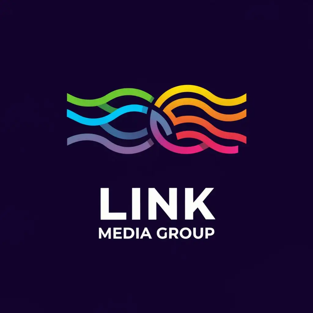 a logo design,with the text "LINK MEDIA GROUP DIGITAL", main symbol: CAMERA, be used in Entertainment industry