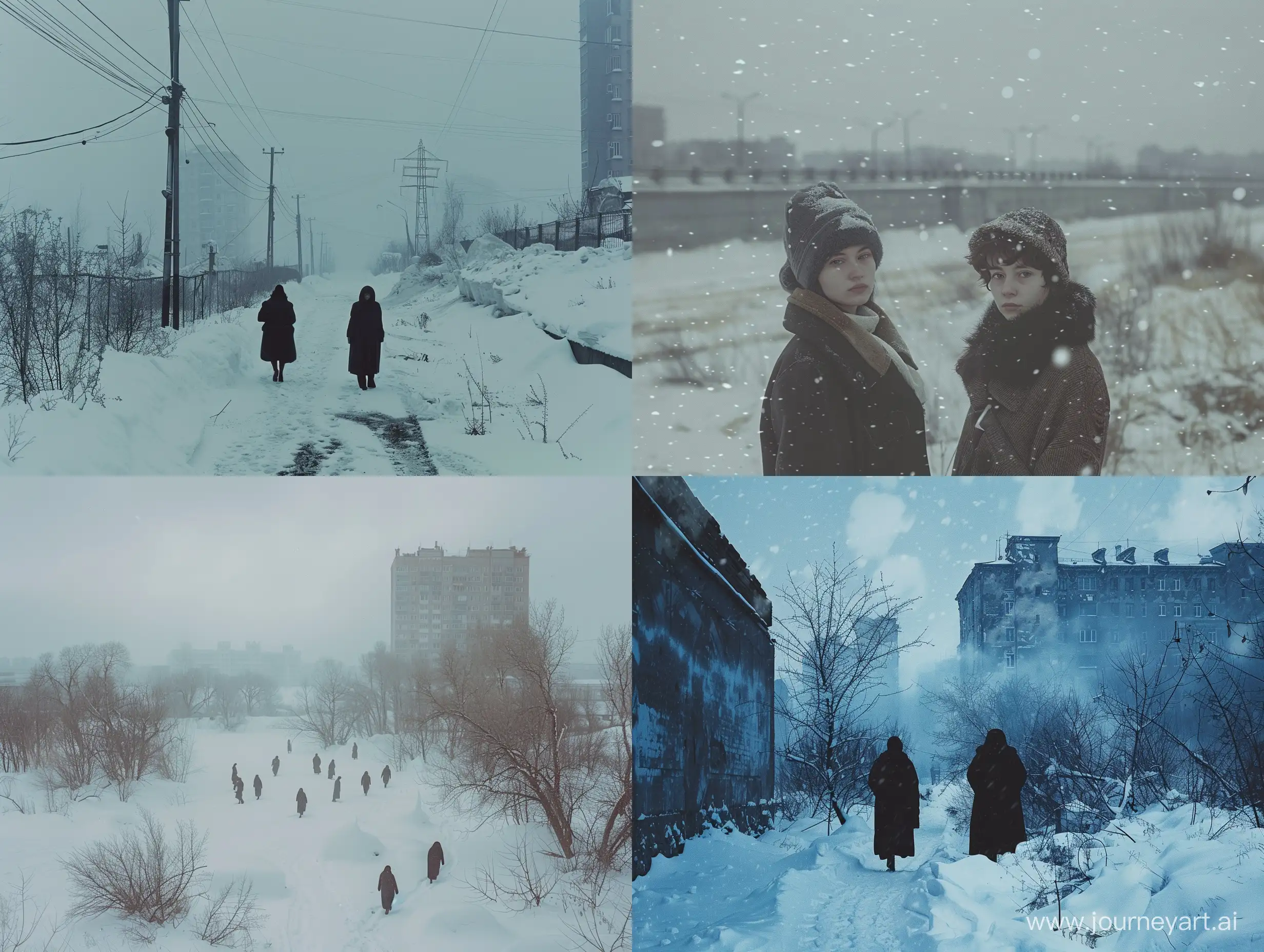 Surreal-Moscow-Snowscape-Cinematic-Stills-of-Polaroid-Minimalist-Film