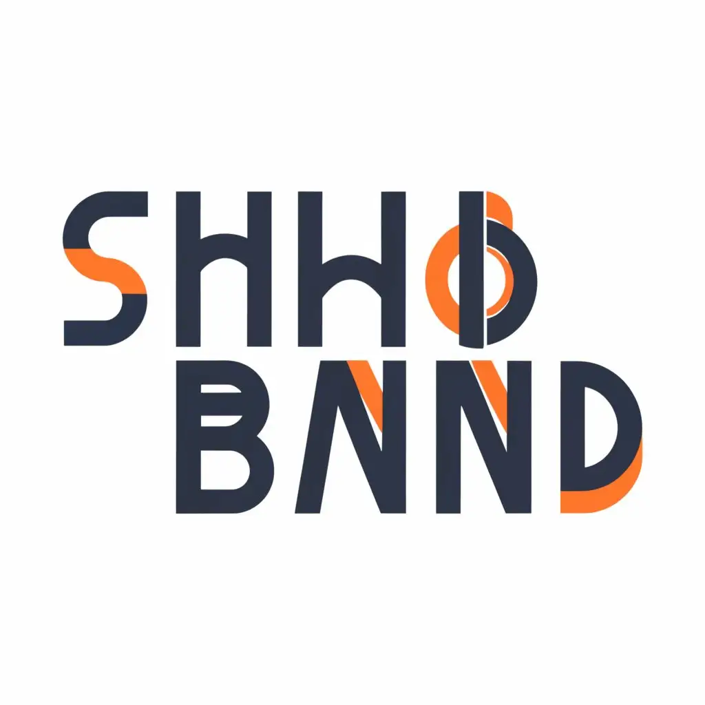 a logo design,with the text "Shadowband", main symbol:Letter S Letter H Letter A Letter D Letter O Letter W Letter b Letter a Letter n Letter d,Minimalistic,clear background