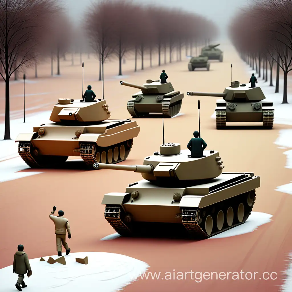 Military-Tanks-Parade-on-23rd-February