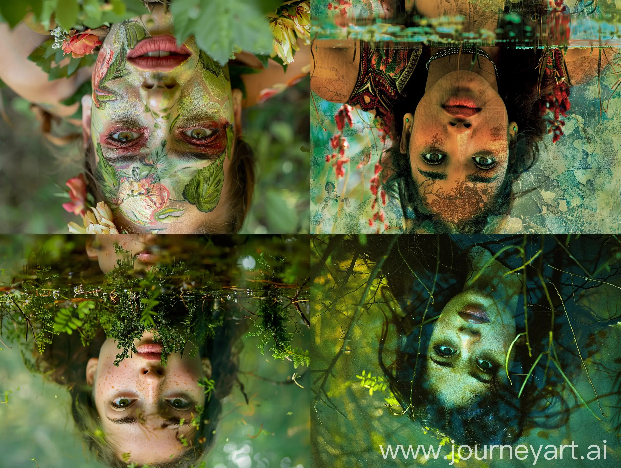 Van-Gogh-Inspired-Upside-Down-Portrait-of-Natures-Faceless-Goddess