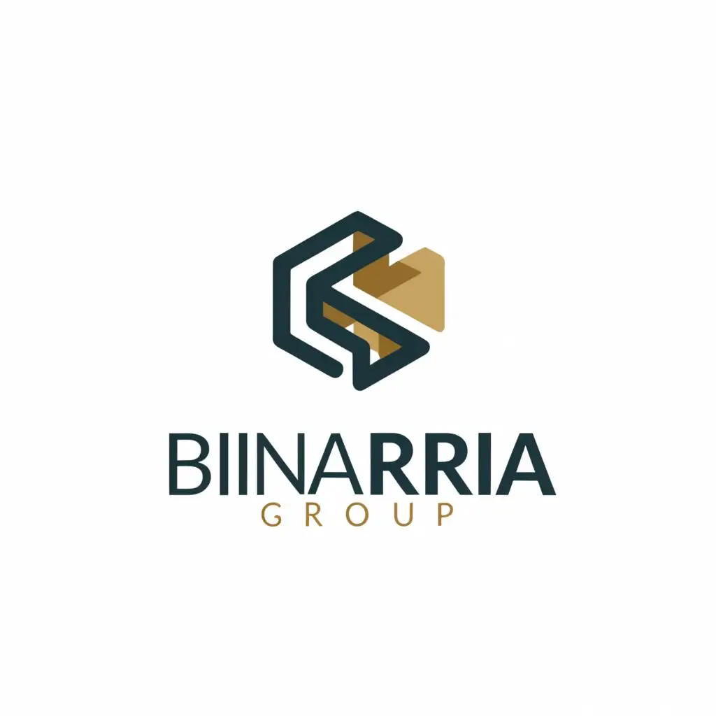 a logo design,with the text "Bina Ria Group", main symbol:Square,Moderate,be used in Legal industry,clear background