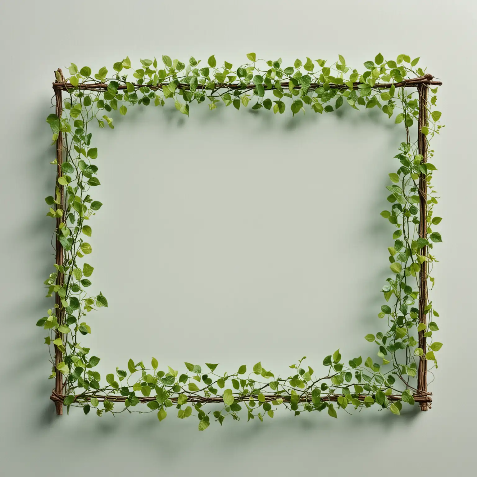 Green Vine Centerpiece Illustration