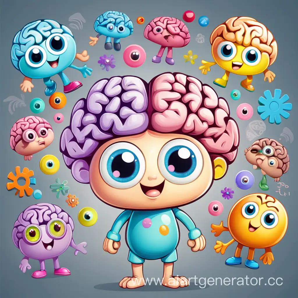 Cheerful-Cartoon-Brain-Character-with-Colorful-Features