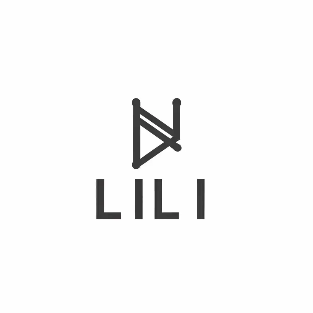 a logo design,with the text "Lili", main symbol:digital,Minimalistic,be used in Events industry,clear background