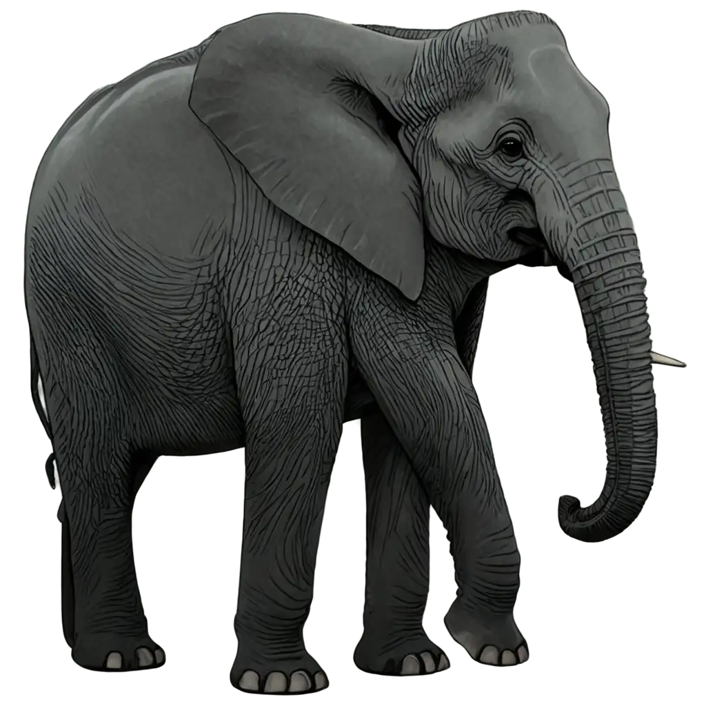 Majestic-Elephant-PNG-Captivating-Wildlife-Illustration-in-High-Quality