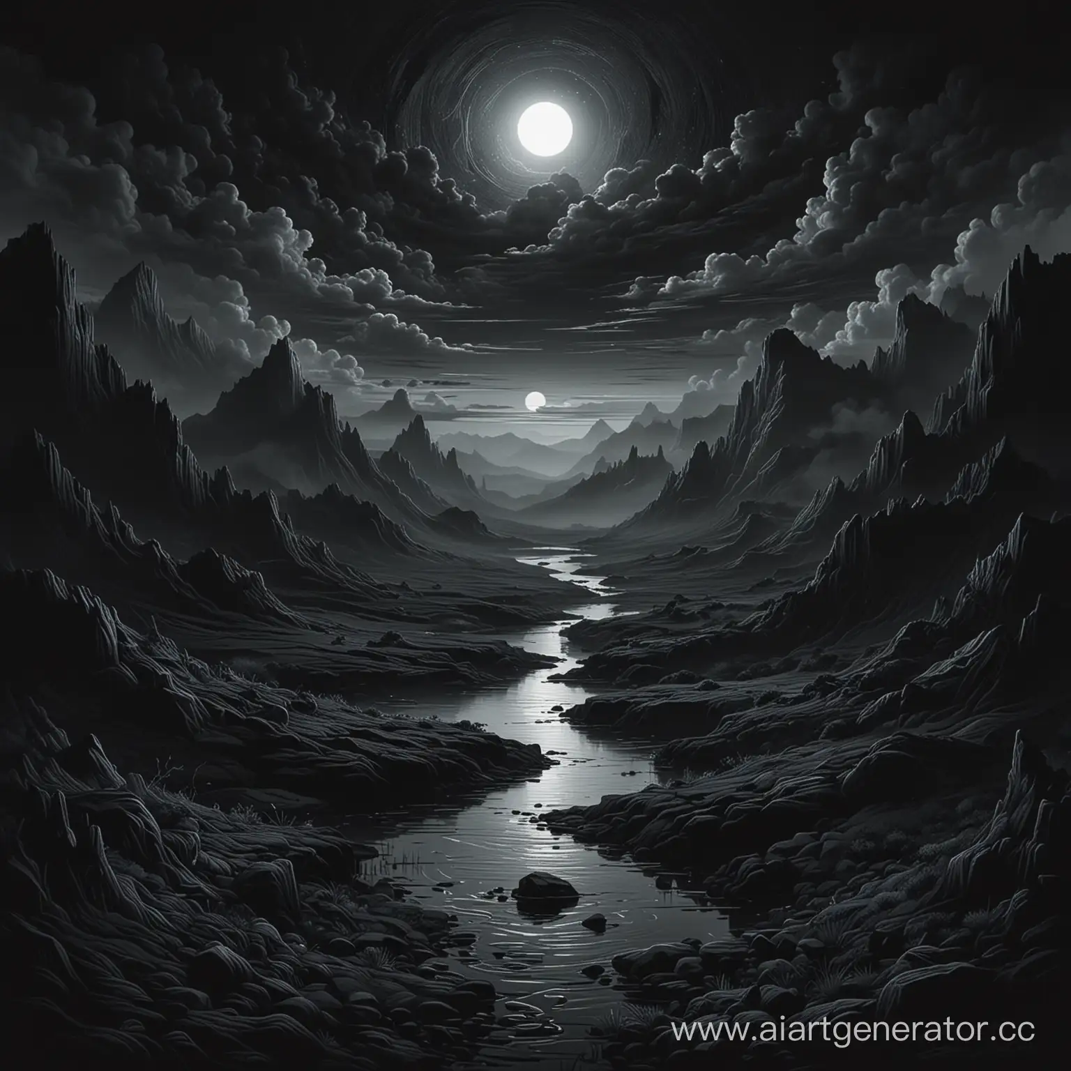 Mysterious-Dark-Landscape-Abstract-Symbolism-Art-Cover