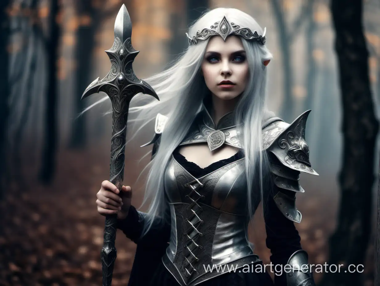 Enchanting-SilverHaired-Girl-and-Warrior-in-Dark-Fantasy-Full-Bloom