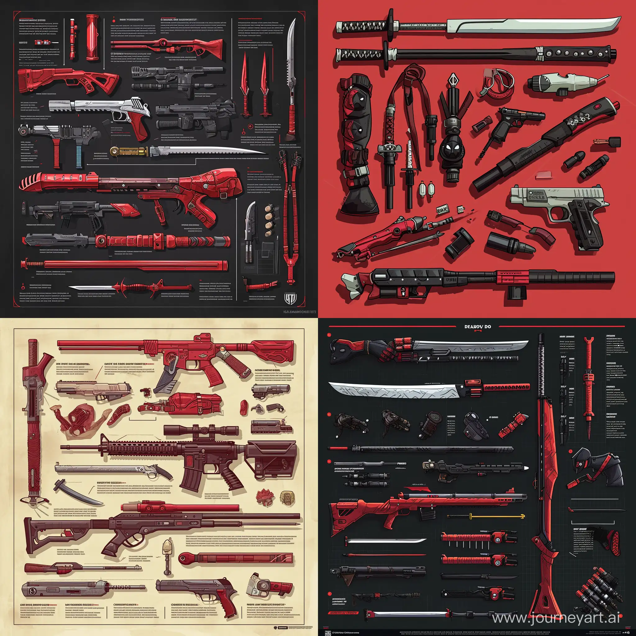 Deadpools-AnimeStyled-Weapons-Infographic