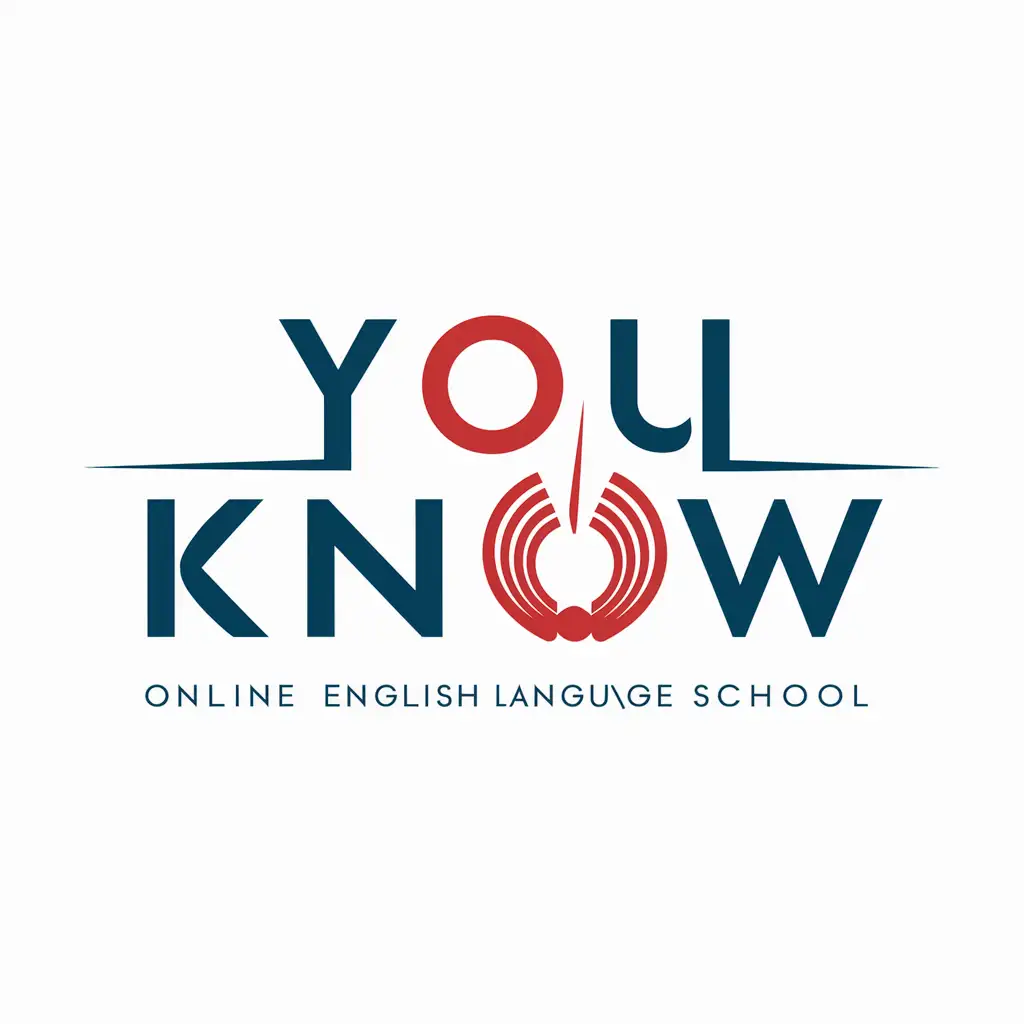 Лаконичный и современный логотип для онлайн-школы английского языка "You Know". Логотип отличается четкими линиями и четкой типографикой, что свидетельствует о профессионализме и знаниях. Слово "Ты знаешь" написано кровью, заглавными буквами, а буква "К" стилизована под открытую книгу, символизирующую знания. Используемые цвета - это сочетание глубокого синего и яркого оранжевого, создающее визуально привлекательный контраст. Логотип излучает чувство надежности и первоклассного качества, что делает его идеальным символом уважаемой школы английского языка.