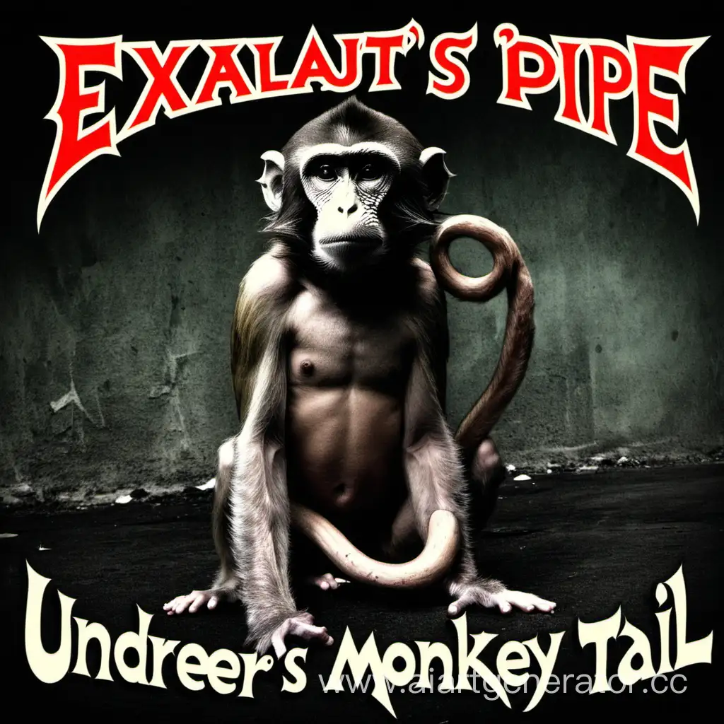 Eclectic-Album-Cover-Monkey-with-Exhaust-Pipe-Tail