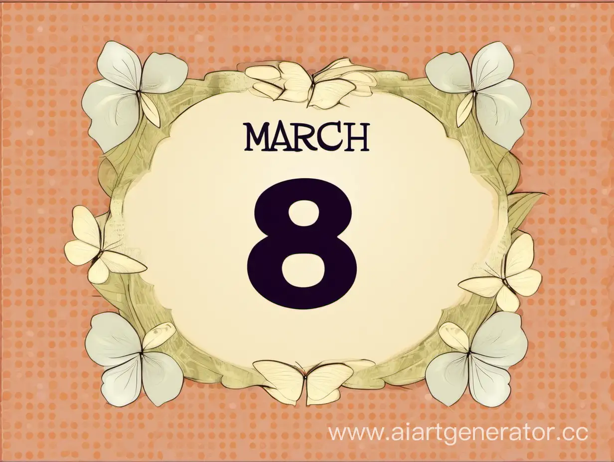 March-8-Postcard-Template-with-Decorative-Number-8