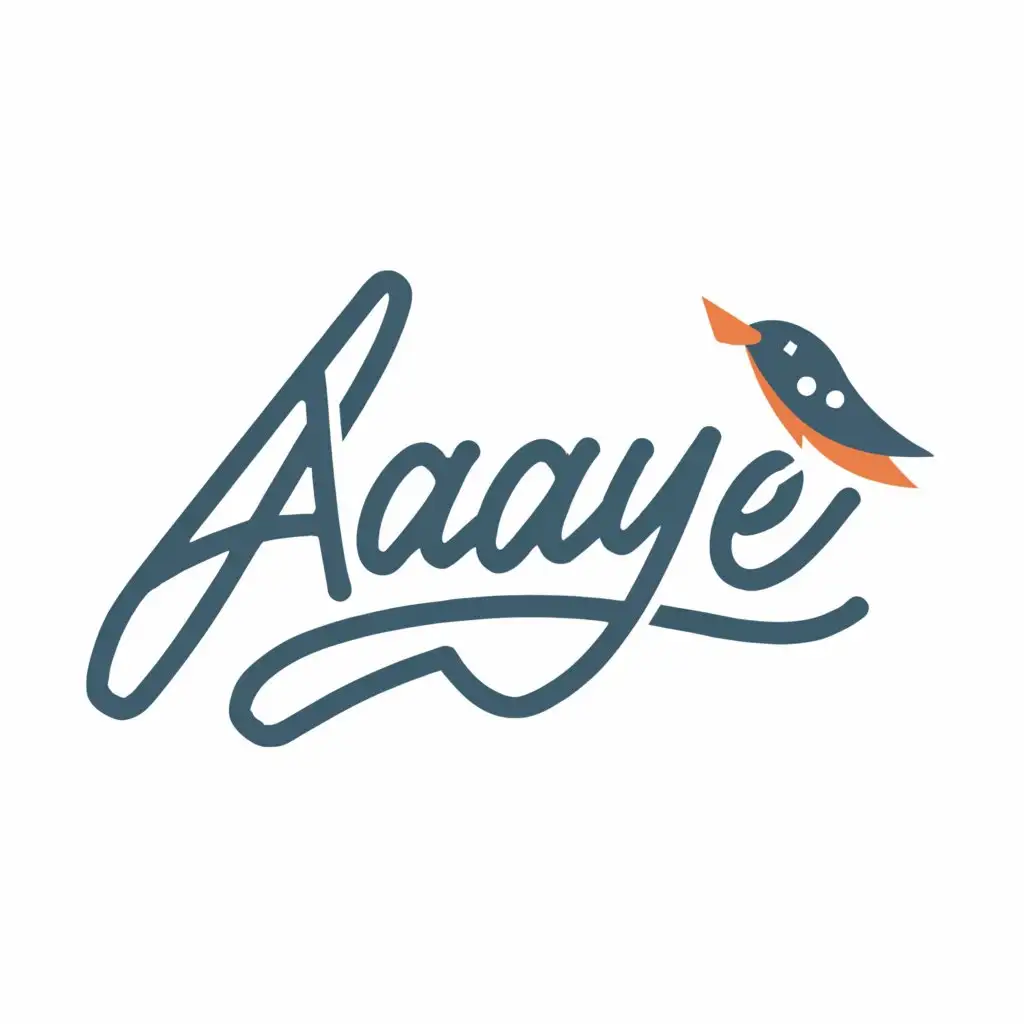 a logo design,with the text "Aaaaaye", main symbol:aaaaaaaaaaaaaaaaaaaaaa,Minimalistic,be used in Home Family industry,clear background