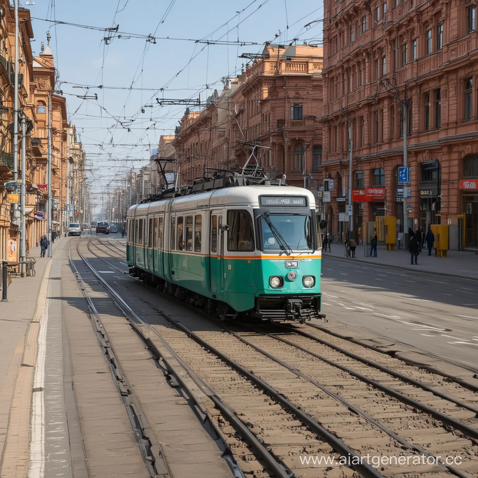 Russian-Tram-Ride-on-KTM5-Tracks