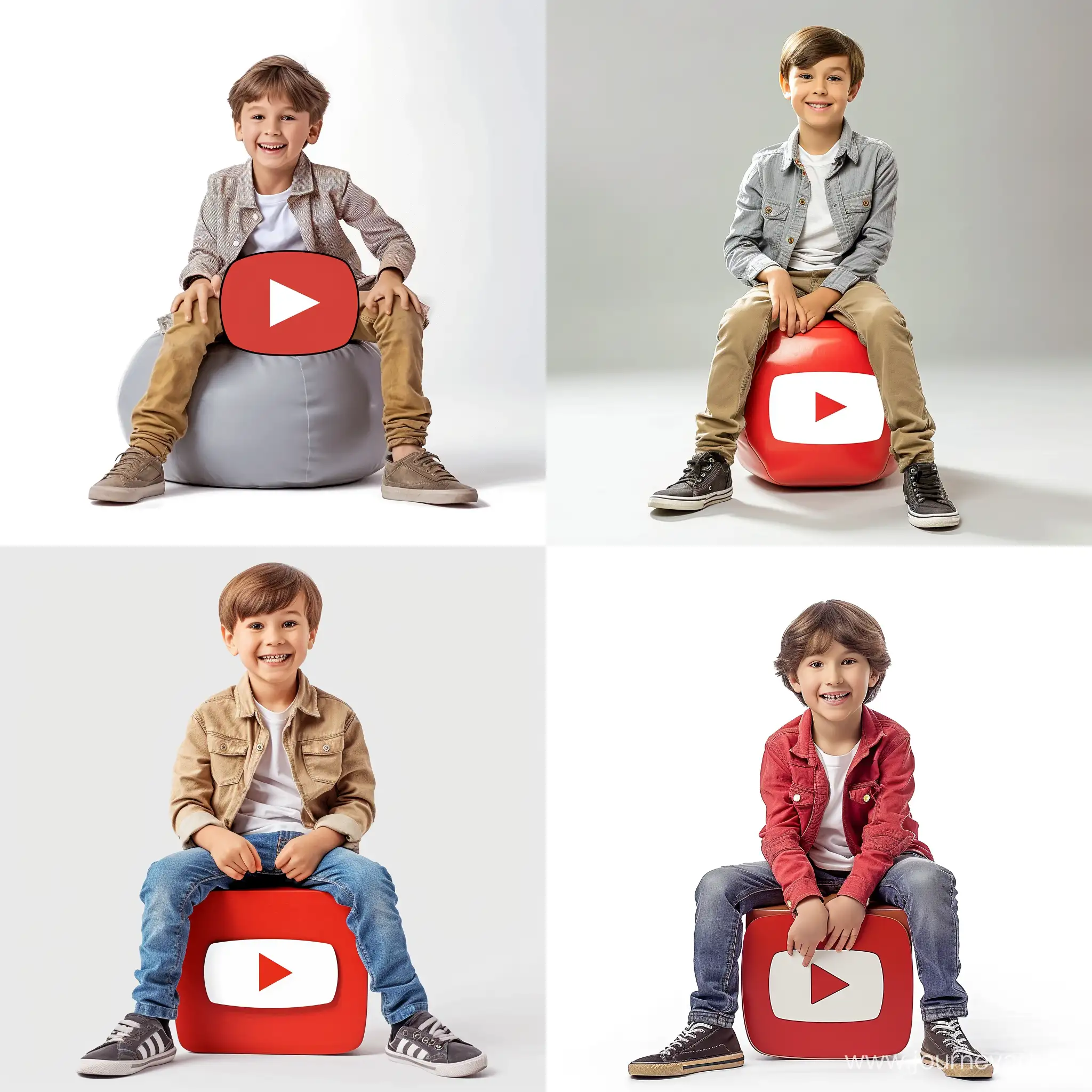 Charming-Boy-Sitting-on-YouTube-Icon