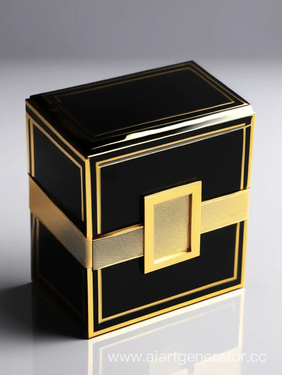 Luxurious-Black-and-Gold-Perfume-Rectangle-Box-Display