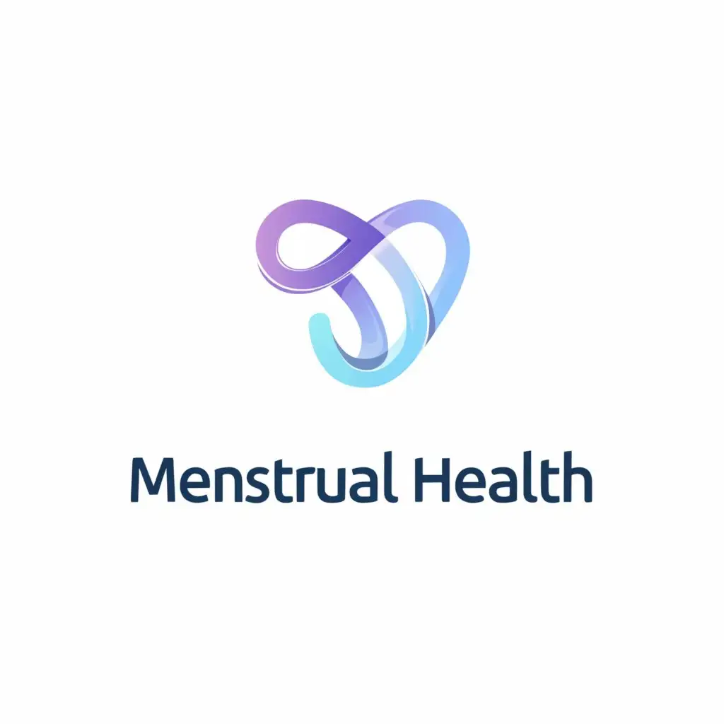 a logo design,with the text "Menstrual Health", main symbol:Menstruation Health Care,Minimalistic,clear background