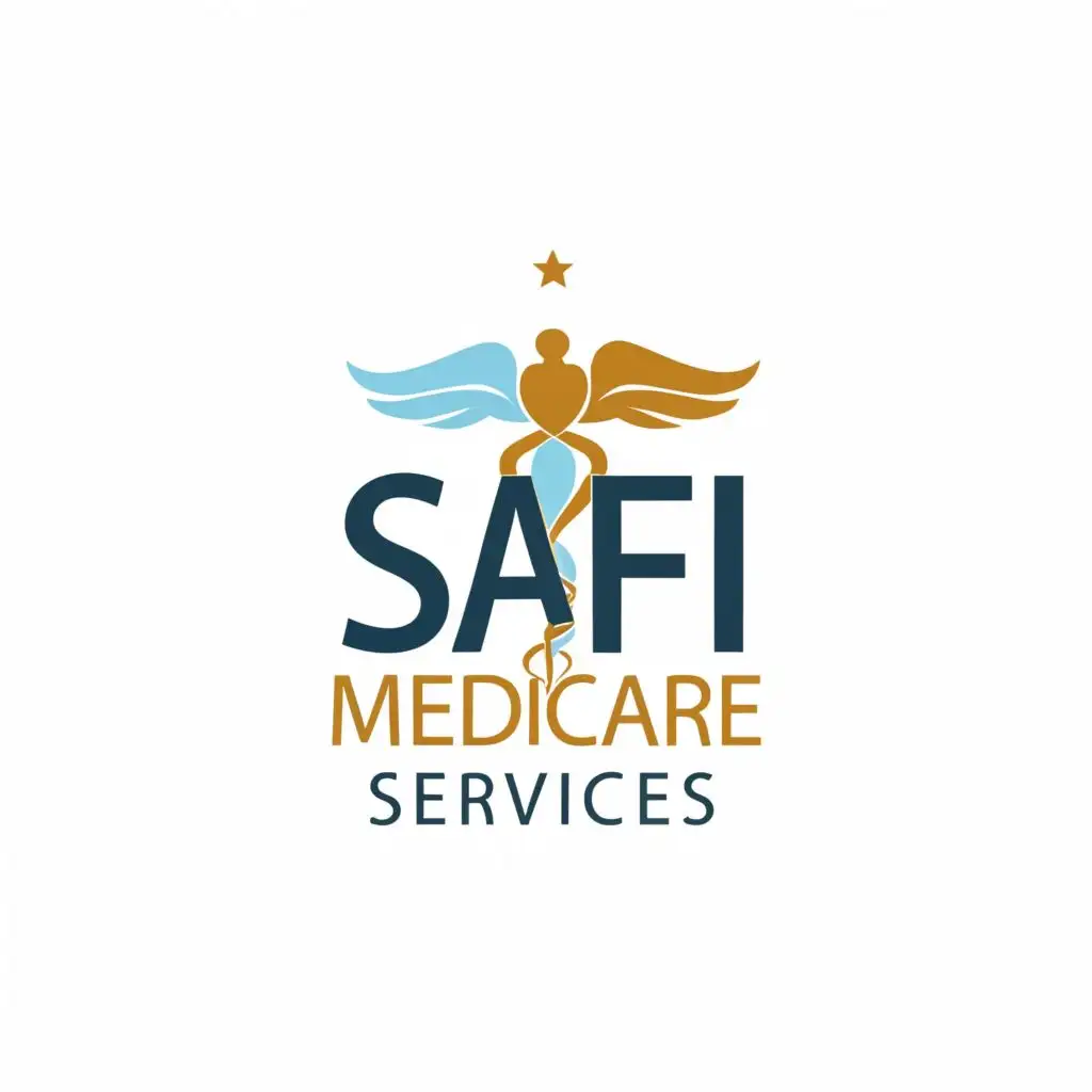 logo, related to medical, with the text "Safi MediCare Services", typography, be used in Medical Dental industry