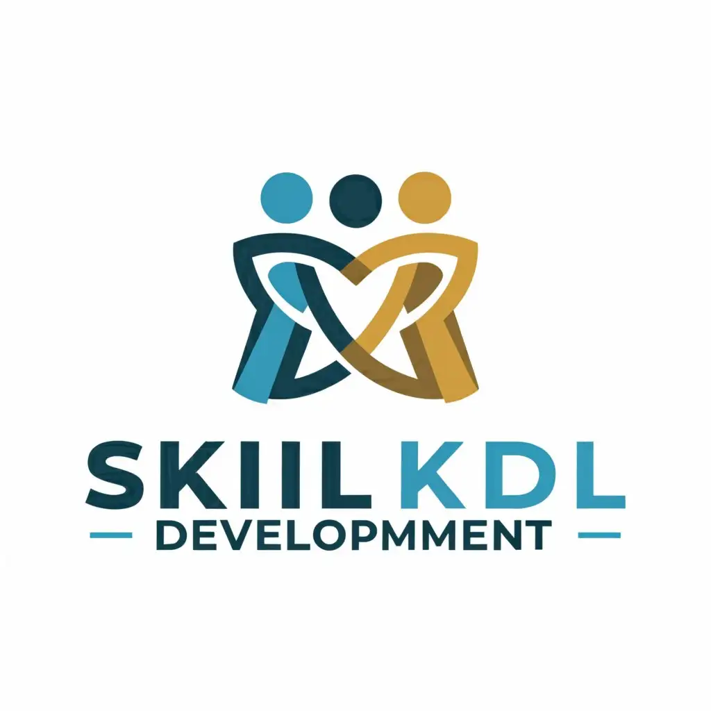 a logo design,with the text "Skill development", main symbol:Skills, books, progress, victory, ,Moderate,be used in Education industry,clear background