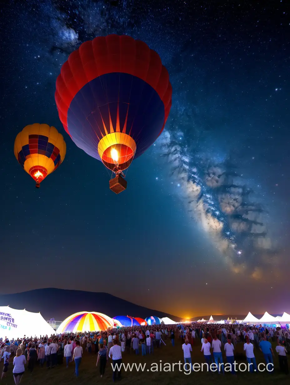 Nasharu23ru-Hot-Air-Balloon-Festival-Amidst-Acheshbok-Tkach-and-Milky-Way-Mountains