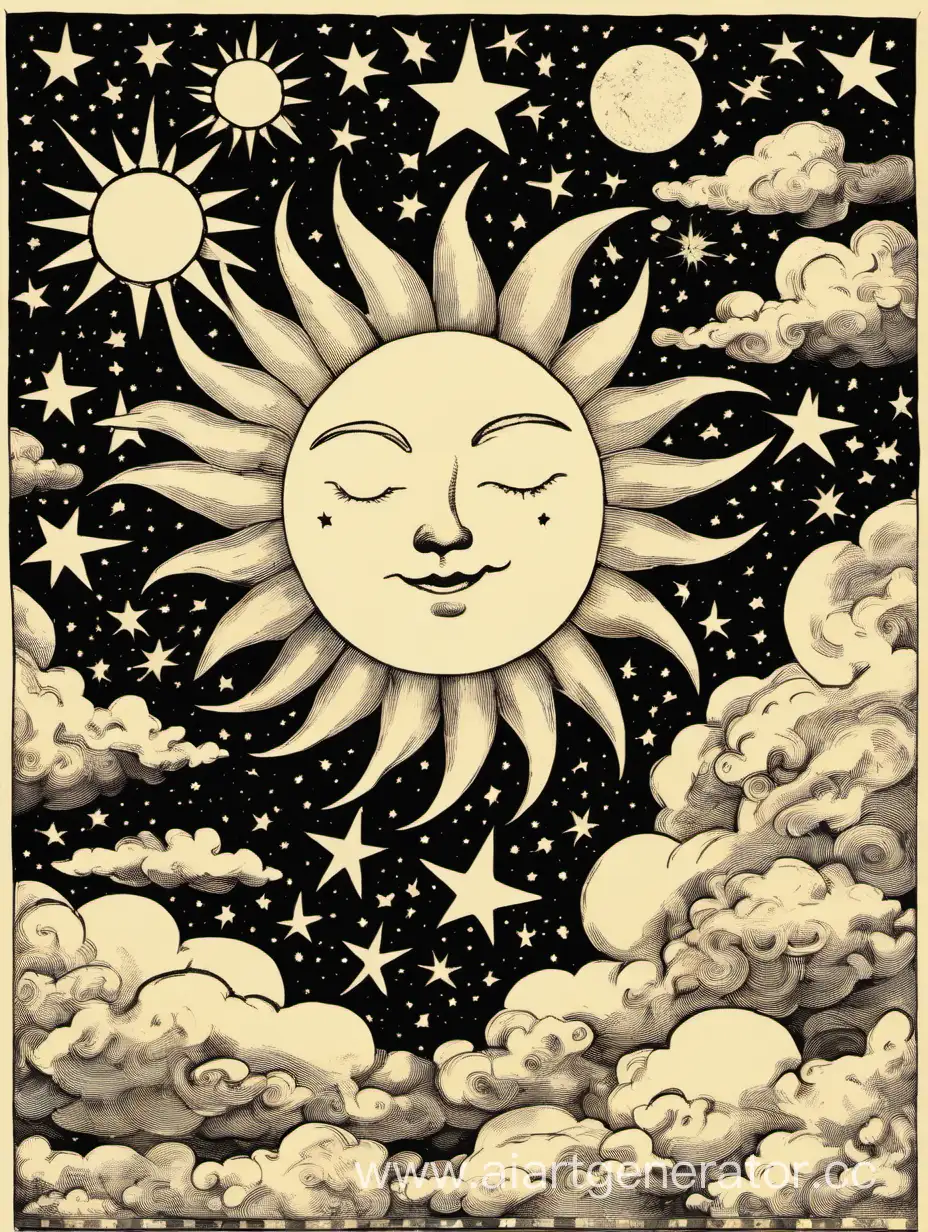 Celestial-Harmony-Sun-Moon-Cloud-Star-and-Earth