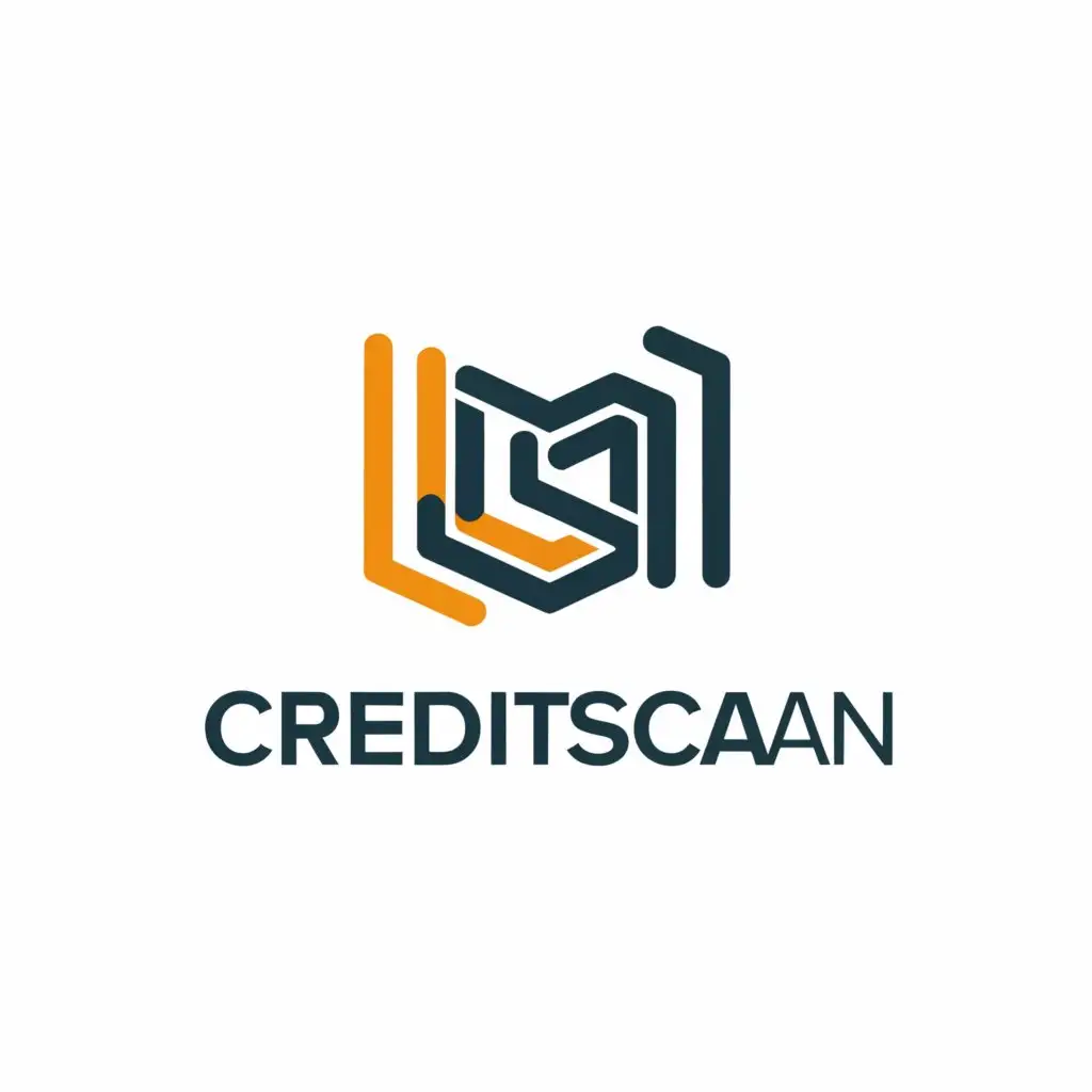 a logo design,with the text "CreditScan", main symbol:text,Minimalistic,be used in Technology industry,clear background