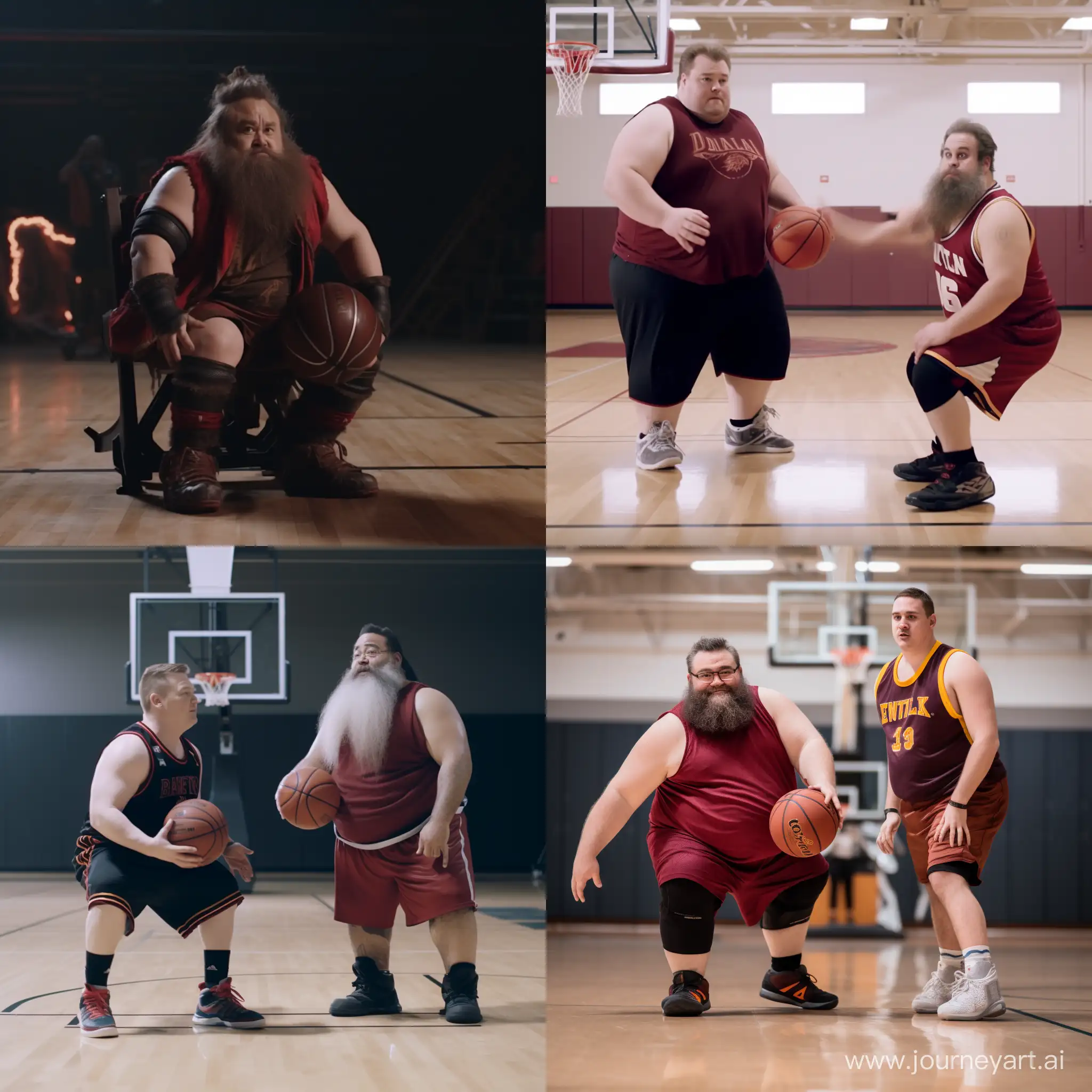 Dwarf-Basketball-Showdown-Intense-11-Matchup-with-Elon-Musk
