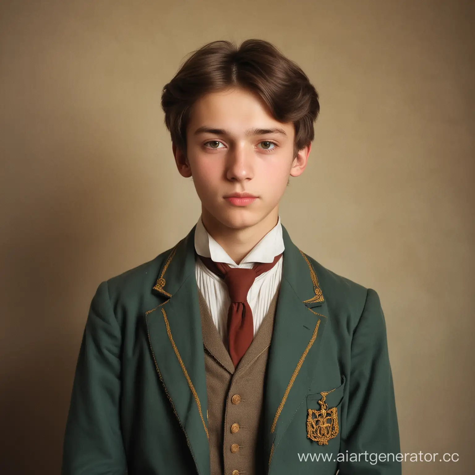 Russian-19th-Century-High-School-Boy-Portrait