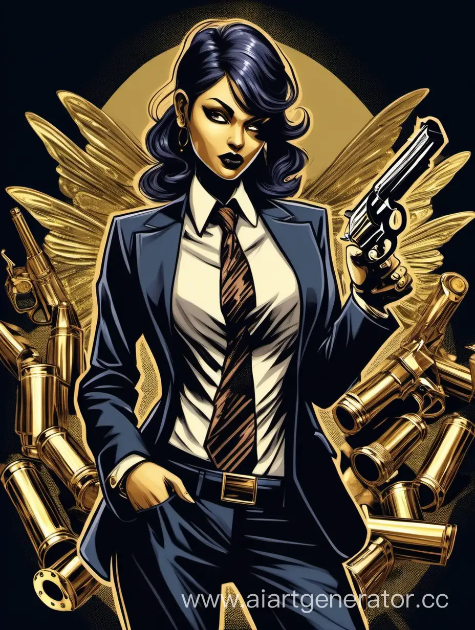 Fairy-Gangster-Girl-with-Golden-Revolver-in-Business-Suit-Mafia-Fantasy-Art